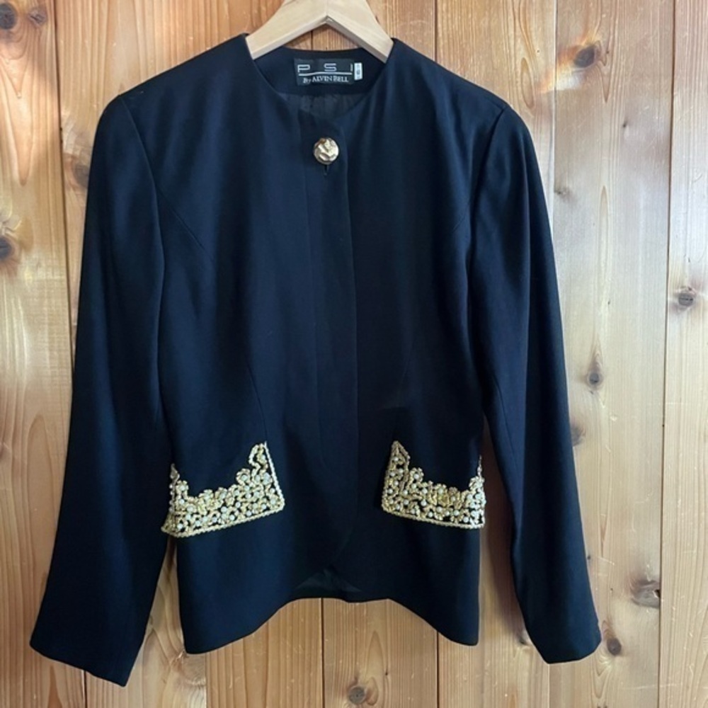 Vintage 90s embellished blazer